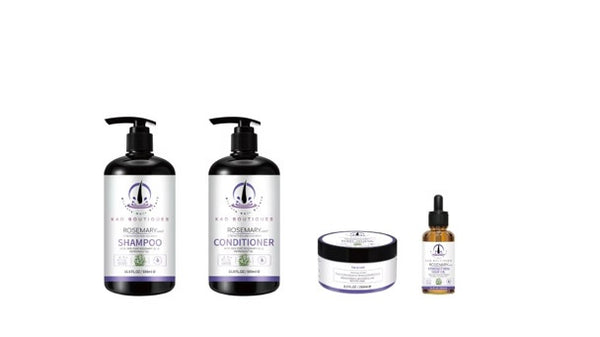 KAD Rosemary Complete Growth Set – Shampoo + Conditioner + Hair Mask + Growth Oil